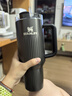 STANLEY巨無(wú)霸吸管杯水杯保溫杯大容量不銹鋼杯子辦公1.18升-流光黑 曬單實(shí)拍圖