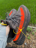 阿迪達斯Yeezy350夏日透氣椰子男女休閑鞋HQ7045 42 曬單實(shí)拍圖