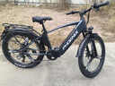 鳳凰電助力自行車(chē)鋰電變速電動(dòng)山地車(chē)青少年通勤代步NFC儀表電瓶車(chē) Q2深藍/48V一體輪 15AH/禧瑪諾7級變速/26寸 曬單實(shí)拍圖