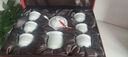 瓷都窯火景德鎮手工鏤空玲瓏陶瓷茶具套裝家用中式功夫泡茶壺茶杯整套禮盒 【描金玲瓏】茶壺 8件套 曬單實(shí)拍圖