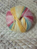 蛋糕線(xiàn)漸變色云團段染漸變毛線(xiàn)團棉噴毛紗線(xiàn)毛線(xiàn)琉璃十刻蛋糕團 彩虹四兩團 曬單實(shí)拍圖