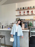 香影新中式絕美外套女2025秋裝新款重工刺繡國風(fēng)元素粉色開(kāi)衫上衣 航線(xiàn)藍 S 55/80A/85-95斤 曬單實(shí)拍圖