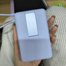 小米（MI）【3C認證】磁吸支架充電寶 10000 7.5W 淺藍色 可上飛機 有線無線自在充電 iPhone安卓可用 曬單實拍圖