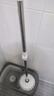 大衛旋轉拖把36cm桿伸縮99-127cm 4頭加厚拖布  D10雙驅動(dòng)免手洗 曬單實(shí)拍圖