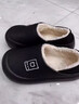 安尚芬德國手術(shù)室醫護級棉拖鞋女款秋冬季保暖防滑加絨防水防臭護士鞋男 黑色 38-39 適合37-38（內長(cháng)240mm） 曬單實(shí)拍圖