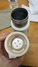 東菱（Donlim）電熱便攜即熱式燒水壺迷你旅行出差保溫飲水杯子辦公室泡茶調溫沖奶生日 DL-B1 0.3L 綿云白 曬單實(shí)拍圖