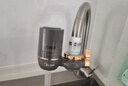 美的（Midea）凈水器水龍頭過(guò)濾器家用自來(lái)水濾水器直飲前置過(guò)濾器廚房衛生間通用除水垢除余氯雙出水可清洗濾芯 一機三芯【兩年免換濾芯】 曬單實(shí)拍圖