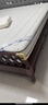 夢(mèng)百合朗怡零壓記憶棉彈簧床墊軟硬兩用雙人席夢(mèng)思1.8×2米軟硬適中 曬單實(shí)拍圖