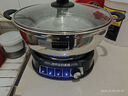 先科（XIANKE）電炒鍋多功能一鍋多用不銹鋼電熱鍋電蒸鍋燉蒸煮一體大功率蒸包子電煮鍋大容量電火鍋無(wú)涂層2025 5L 【32CM單籠-定時(shí)款】四開(kāi)關(guān)-2-3人用 升級特厚加深款+干燒斷電保護 曬單實(shí)拍圖