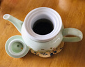 連山閣陶瓷茶壺帶過(guò)濾網(wǎng)隔內膽大容量家用中式泡茶器茶水分離沖茶單壺 升級玉蘭單壺 650ml 曬單實(shí)拍圖