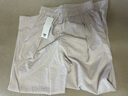 森馬（Semir）休閑褲女質(zhì)感慕斯褲慵懶垂感秋季寬松軟糯肌理闊腿褲107524127005 曬單實(shí)拍圖