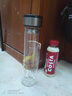 【?京東物流配送】高硼硅雙層玻璃杯大容量泡茶杯水杯子茶水分離 【雙層加厚】茶杯 350ml 1只 曬單實(shí)拍圖