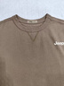 吉普（JEEP）美國正品純棉長(cháng)袖T恤男秋季純色寬松休閑圓領(lǐng)全棉體恤上衣打底衫 咖啡色 常規 【國際大牌】 XL 【適合145斤左右】 曬單實(shí)拍圖