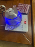 益茶福全自動(dòng)上水電熱水壺茶臺燒水壺飲水燒水一體機玻璃底部上水單壺茶幾煮茶壺保溫泡茶壺開(kāi)水壺煲水壺 1L 藍光玻璃壺ZC-S516套裝 曬單實(shí)拍圖