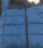 優(yōu)衣庫童裝男女童高級輕型羽絨連帽外套帽子可拆卸羽絨服471378 67 海藍色 160 曬單實拍圖