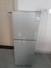 新飛冰箱小型租房用 一級能效冷 藏冷凍兩用1-2人家用小冰箱 出租房雙門(mén)電冰箱辦公室兩門(mén) 升級款 90A142LS一級能效【保鮮盒款】銀 曬單實(shí)拍圖