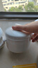 美廚（maxcook）陶瓷碗燉盅 湯碗隔水燉盅內(nèi)膽蒸蛋碗小燕窩盅月子餐具罐MCTC3556 曬單實(shí)拍圖