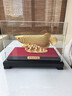 大明銅匠絨沙金大號金龍魚(yú)擺件招財開(kāi)業(yè)喬遷之喜搬家禮物客廳辦公室裝飾品 曬單實(shí)拍圖