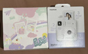 富士instax miniSE 一次成像拍立得相機 旅行 智能 拍照 禮物 白色 套餐1：官配內容+白邊20張+束口袋 曬單實(shí)拍圖
