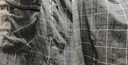 紅豆居家男士精梳純棉情侶睡衣男格紋長(cháng)袖女士家居服 藍色 XL 曬單實(shí)拍圖