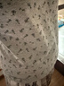 曼系（meonsill）睡衣女春秋V領(lǐng)開(kāi)衫長(cháng)袖吊帶長(cháng)褲三件套碎花家居服柔軟外穿針織棉 C55364 三件套 L 曬單實(shí)拍圖