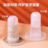oeny鳥(niǎo)用自動(dòng)下料器飲水器鴿子蘆丁雞喂水器玄鳳鸚鵡鳥(niǎo)食盒槽 鸚鵡喂水器+喂食器 曬單實(shí)拍圖