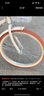 飛鴿（FLYING PIGEON）兒童自行車(chē)7-12歲自行車(chē)兒童單車(chē)小孩自行車(chē)成人通勤車(chē)自行車(chē)學(xué)生 標配奶油黃|單速|(zhì)輻條輪+禮包 26寸適合160-185cm 曬單實(shí)拍圖