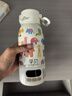 孕貝（yunbaby）恒溫水壺 保溫杯嬰兒便攜式外出恒溫水杯熱水壺兒童寶寶調奶500ml 曬單實(shí)拍圖