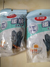 美麗雅加絨加厚洗碗手套2雙均碼加長(cháng)32cm冬季廚房家務(wù)清潔洗衣防水防油 曬單實(shí)拍圖