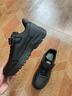 足力健大師秋冬季女鞋黑色鞋子女款皮鞋媽媽運動(dòng)鞋防水防滑軟底老人鞋女新款 A231全黑 女款【輕便軟底】 38 曬單實(shí)拍圖