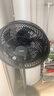 海爾（Haier）電風(fēng)扇家用落地扇輕音節能電扇宿舍臺立兩用風(fēng)扇辦公室大風(fēng)力搖頭電風(fēng)扇空氣循環(huán)通風(fēng) 大扇葉大風(fēng)力遙控升級款HFS-Y3546A 曬單實(shí)拍圖