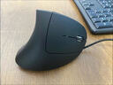 鼠標腱鞘炎 無(wú)線(xiàn)鼠標防腱鞘手托炎男生游戲護腕專(zhuān)用人體工學(xué)辦公 有線(xiàn)款【黑色】無(wú)需充電 立體垂直 曬單實(shí)拍圖