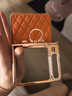 鴻錦富適用華為purax手機殼新款purax闊折疊保護殼典藏版中軸全包保護套超薄真皮pura新形態(tài)防摔外殼 升級指環(huán)款【愛(ài)瑪橙】送絲巾手鏈丨鏡頭全包 曬單實(shí)拍圖