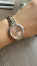 天梭（TISSOT）【官方授權店】弗拉明戈系列石英鋼帶女表時(shí)尚瑞士腕表 送女友 鑲鉆粉色盤(pán)T094.210.11.336.00 曬單實(shí)拍圖