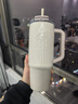 星巴克（Starbucks）杯子 小熊甜品屋系列不銹鋼杯 大容量水杯 便攜隨行杯 男女士送禮 雙飲口不銹鋼杯(配掛件)910ml 曬單實(shí)拍圖