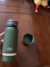 小茶日記保溫杯學(xué)生女孩男童高顏值生日禮物大容量水杯子雙飲杯 墨綠沁【670ML】 曬單實(shí)拍圖