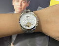 瑞士認證歐米茄手表男士全自動(dòng)機械表防水夜光陀飛輪鏤空專(zhuān)用男表 本色白面 曬單實(shí)拍圖