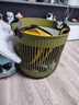 甘香屋臟衣簍浴室大號臟衣藍塑料洗衣籃裝臟衣服污衣籃子桶收納筐衣籃 特價(jià)款綠色大號 【大號】 曬單實(shí)拍圖
