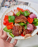 厚切黑椒牛仔骨新鮮牛肉牛排骨夏季廚房半成品必備生鮮冷凍食材 黑椒牛仔骨400g*2袋 曬單實(shí)拍圖