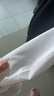 雅戈爾（YOUNGOR）長袖襯衫女素色DP免燙襯衫純棉面料舒適抗皺平整易打理 GLDP10171BFF白色 37 曬單實拍圖