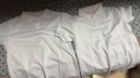 中小學(xué)生校服內搭短袖T恤夏季休閑高中生白色上衣polo衫高中班服 白色凈版 160 曬單實(shí)拍圖