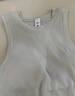 lululemon丨All It Takes 女士運動(dòng)背心 B/C *Nulu? LW1FLLS 淺象牙白 M /8 曬單實(shí)拍圖