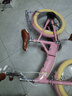鳳凰兒童自行車(chē)女孩中大童初學(xué)輔助輪單車(chē)小學(xué)生童車(chē)男孩折疊腳踏單車(chē) 粉色輻條輪 16寸【適合105-140cm】 曬單實(shí)拍圖