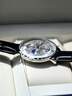 勞力士王子手表男士全自動(dòng)機械表防水新款夜光超薄時(shí)尚商務(wù)進(jìn)口品牌專(zhuān)用男表 本色白面 贈送原裝皮帶 曬單實(shí)拍圖
