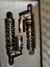 歐老師ET倒置后減震小牛U+ U2 3 NXT九號機械師F2Z F90 MZ MMAX2 90 110 DZ110改裝真氣瓶后避震器 ET黑色290mm減震一對【可換叉頭】 曬單實(shí)拍圖