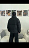 森馬（Semir）輕松羽絨|羽絨服男三防外套發(fā)熱保暖面包服冬2025新款抗靜電 【高倍充絨】黑色（灰鴨絨）90001 M 曬單實(shí)拍圖