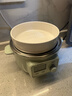 北鼎（Buydeem）電蒸鍋 電煮鍋電火鍋 蒸鍋電蒸鍋小電鍋蒸燉鍋預約電燉鍋多功能多用途鍋蒸煮燉鍋 G37綠+陶瓷汽鍋 曬單實(shí)拍圖