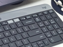 羅技（Logitech）時尚系列 K580 鍵盤 藍牙鍵盤 辦公鍵盤 無線鍵盤 便攜超薄鍵盤 筆記本鍵盤 平板鍵盤 星空灰 曬單實拍圖