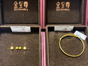 金至尊（3DG Jewellery）黃金手鐲光面推拉式999足金鐲子寶寶兒童周歲滿(mǎn)月生日禮物計價(jià) 金重5.60克（配珠寶禮盒） 曬單實(shí)拍圖