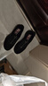 斯凱奇（Skechers）夏季男鞋一腳蹬健步鞋休閑運動鞋舒適緩震懶人鞋軟底耐磨爸爸鞋 全黑色/BBK 42.5 曬單實拍圖